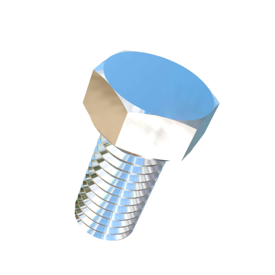 Titanium 1/2-13 X 1 UNC Allied Titanium Hex Head Bolt (No Dimple)